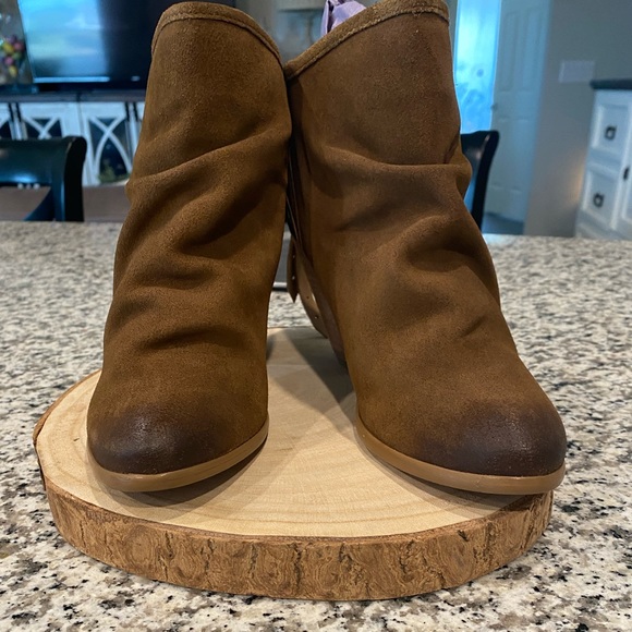 Naughty Monkey Leather Ankle Boots NWOT - Picture 7 of 9